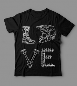 Тениска "Love"