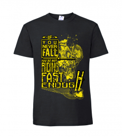 Тениска "If You Never Fall..."